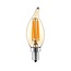 E14 dimmbare LED-Glühlampe amber | 3.5W 2200K