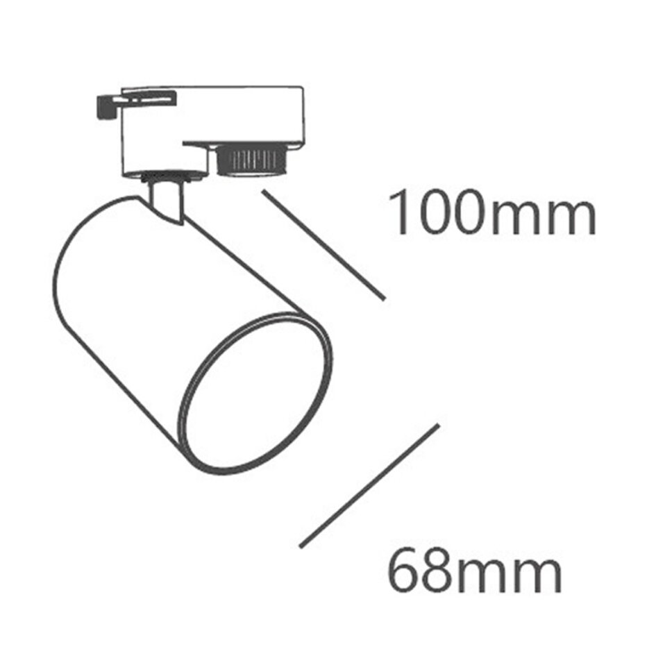 Schienenstrahler 1-Phasig-Lua - Gold