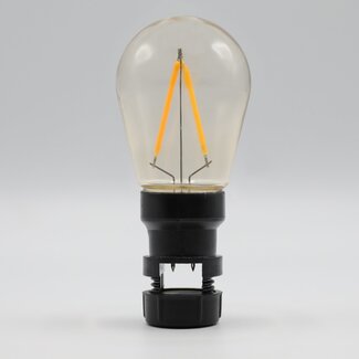 Stecklampe - 2W Filament, dimmbar (keine E27-Fassung)