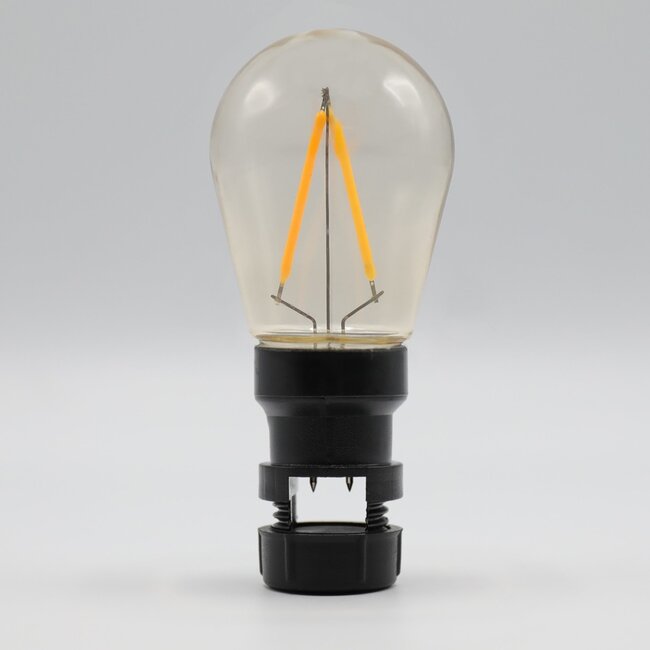 Stecklampe  - 2W Filament, dimmbar (keine E27-Fassung)