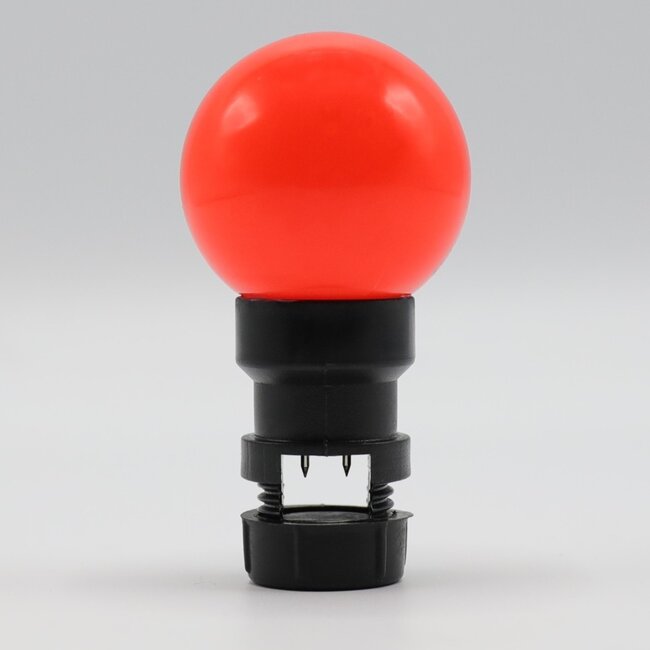 Stecklampe - Rot (keine E27-Fassung)