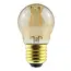 Illu-Lichterkette mit 2,5W Lampen aus amber Glas - exkl. Dimmer