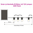 Solar-Lichterkette 50 Meter mit 100 oder 120 Lampen und 30W Solarpanel