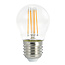 E27 LED-Lampe, Ø45mm, 4,5W, 2700K, 3-stufig dimmbar