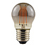 E27 LED-Lampe, Ø45mm, 4,5W, 1800K, Rauchglas, 3-stufig dimmbar