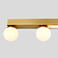 Deckenleuchte Paros mit integrierten LEDs - gold
