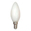 E14 Glühlampe, milchig-weiße Abdeckung, 2100K, 1,6W Ø35