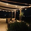 Outdoor-Lichterkette 37 Meter mit 80 extra warmweißen LED-Lampen