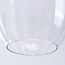 Hängelampe mit transparentem Glas und 3-stufig dimmbaren LEDs - Isra