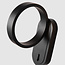 Schwarze Wandlampe mit drehbarem Ring - Starla