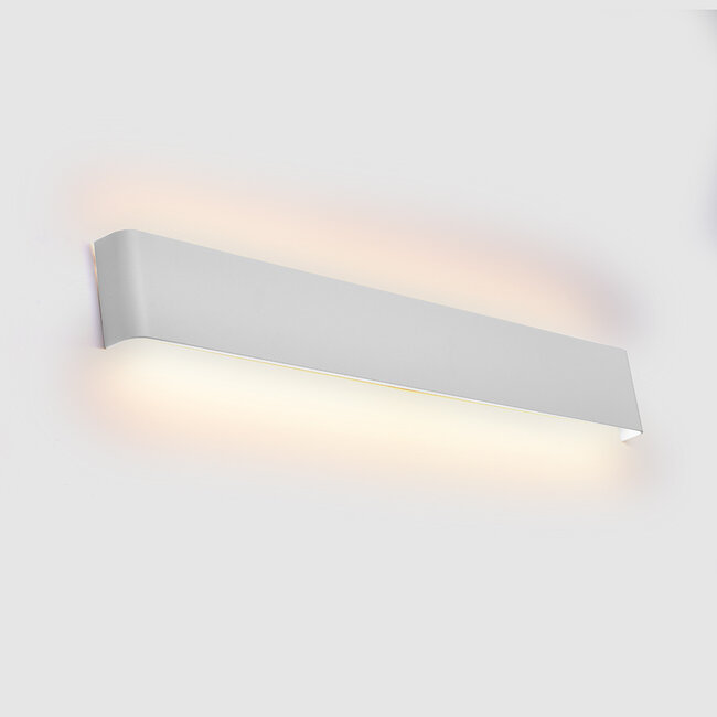 Weiße Wandleuchte mit integrierten LEDs - Norell