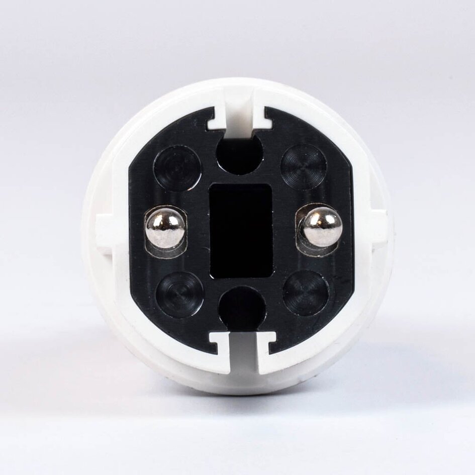 Loser Stecker für Illu-Lichterkette - weiß