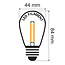 Illu Lichterkette mit dimmbaren 1-Watt LED-Filament Lampen