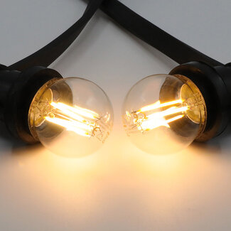 Illu Lichterkette mit 2,5W oder 4,5W Lampe, 2200K-2700K, Ø45, dim-to-warm