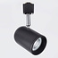 Modernes 1-phasiges Schienensystem 3 Meter lang mit Collin-Spots - schwarze Deckenlampe