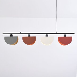 Design-Pendelleuchte, 4-flammig - Colore