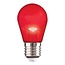 2 Watt dimmbare LED-Lampe mit E27-Fassung - rot