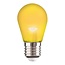 2 Watt dimmbare LED-Lampe mit E27-Fassung - gelb