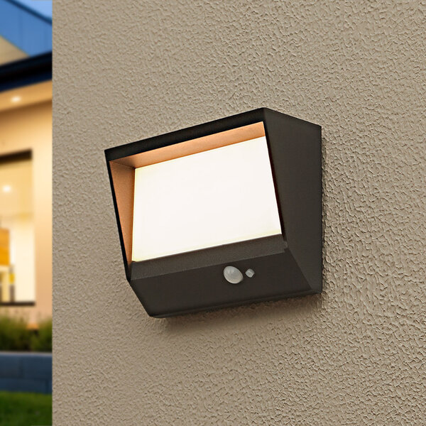 Solar-Wandleuchte mit Sensor - Gioia