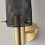 Design-Wandlampe mit goldenen Details Malha - Schwarz