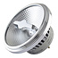 AR111 dim-to-warm GU10 LED Lampe 12W, 3000-2000K, 24° (Aluminiumgehäuse)