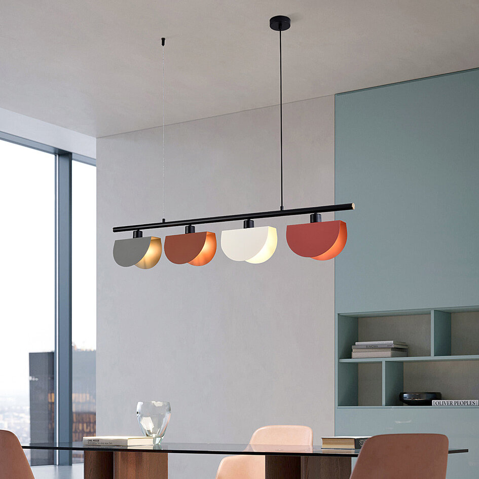 Design-Pendelleuchte, 4-flammig - Colore