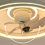 Deckenventilator mit Sommer-/Winterbetrieb und einstellbarer Farbtemperatur Ikaros - weiß