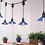 Schirm für Illu-Lichterketten-Lampen - blau