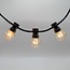 0,7W Outdoor-Lichterkette mit extra warmweißen LED-Glühbirnen