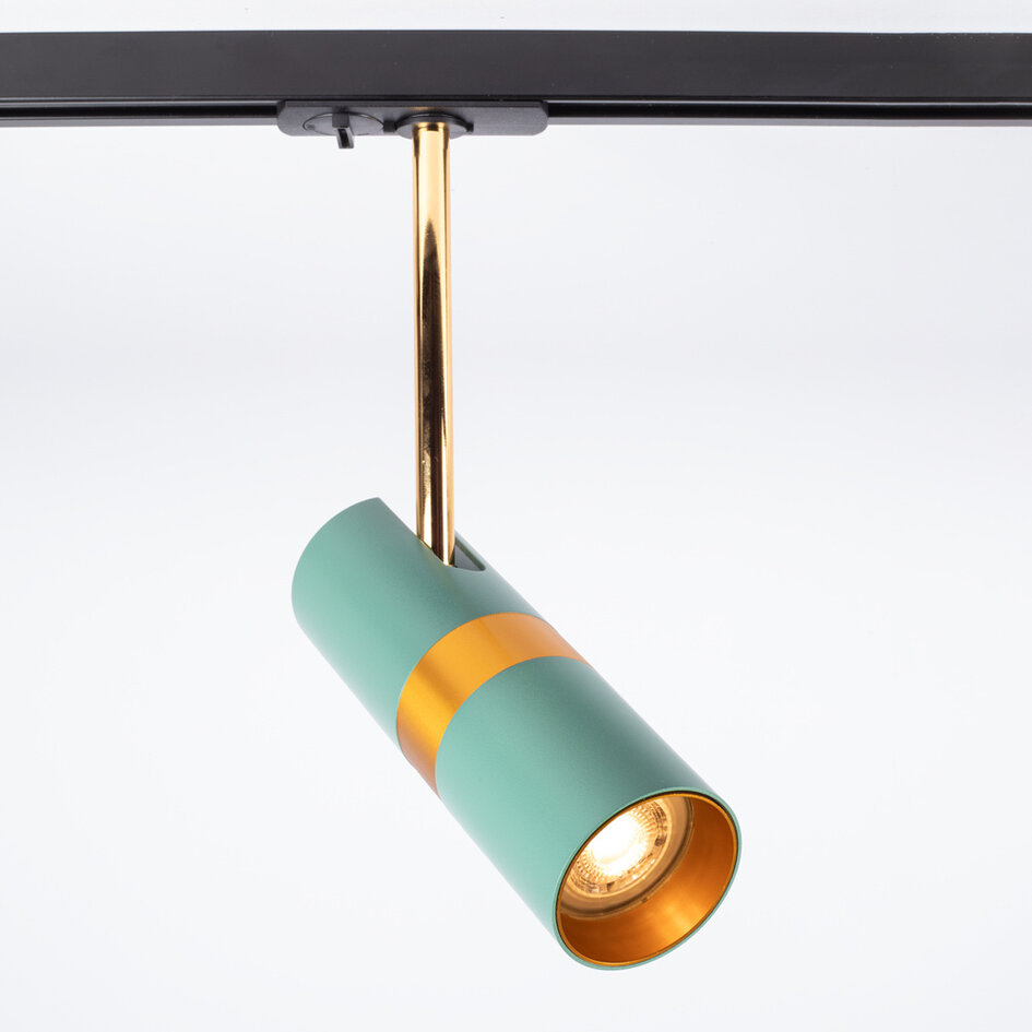 1-Phasen-Schienensystem 1,5 Meter Blau mit Gold - Remi