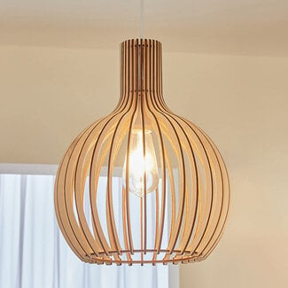 Boho chic Lampe aus Holz - Legno