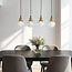 Art Deco Pendelleuchte mit 4 Lampen - Bologna