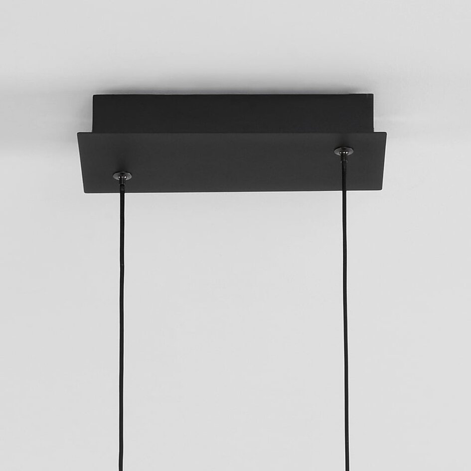 Design-Pendelleuchte schwarz mit 3-Stufen-Dimmer - Liana