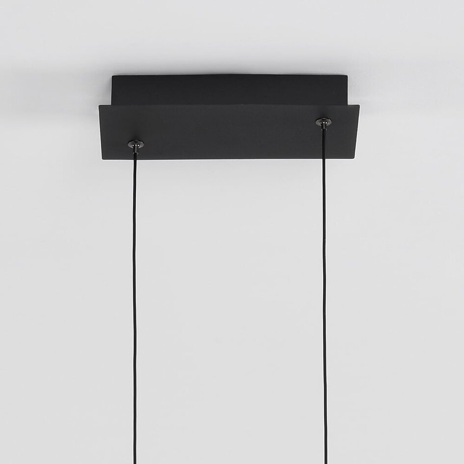 Design-Pendelleuchte Leia schwarz mit 3-stufiger Dimmung