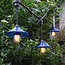 Schirm für Illu-Lichterketten-Lampen - blau