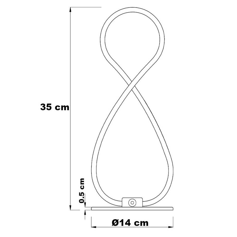 Design-Tischlampe - Infinita