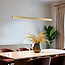 Minimalistische Pendelleuchte Ami mit 3-stufig dimmbaren LEDs - gold