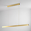 Minimalistische Pendelleuchte Ami mit 3-stufig dimmbaren LEDs - gold