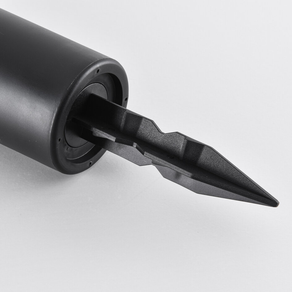 Solar-Sockelleuchte mit Flammeneffekt Nikko - 4er Set