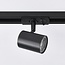 Modernes 1-Phasen-Schienensystem 1,5 Meter mit Nox-Spots - 3-stufig dimmbar