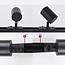 Modernes 1-Phasen-Schienensystem 1,5 Meter mit Nox-Spots - 3-stufig dimmbar