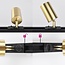 Modernes 1-Phasen-Schienensystem 3 Meter mit goldenen Mels-Spots - Deckenleuchte