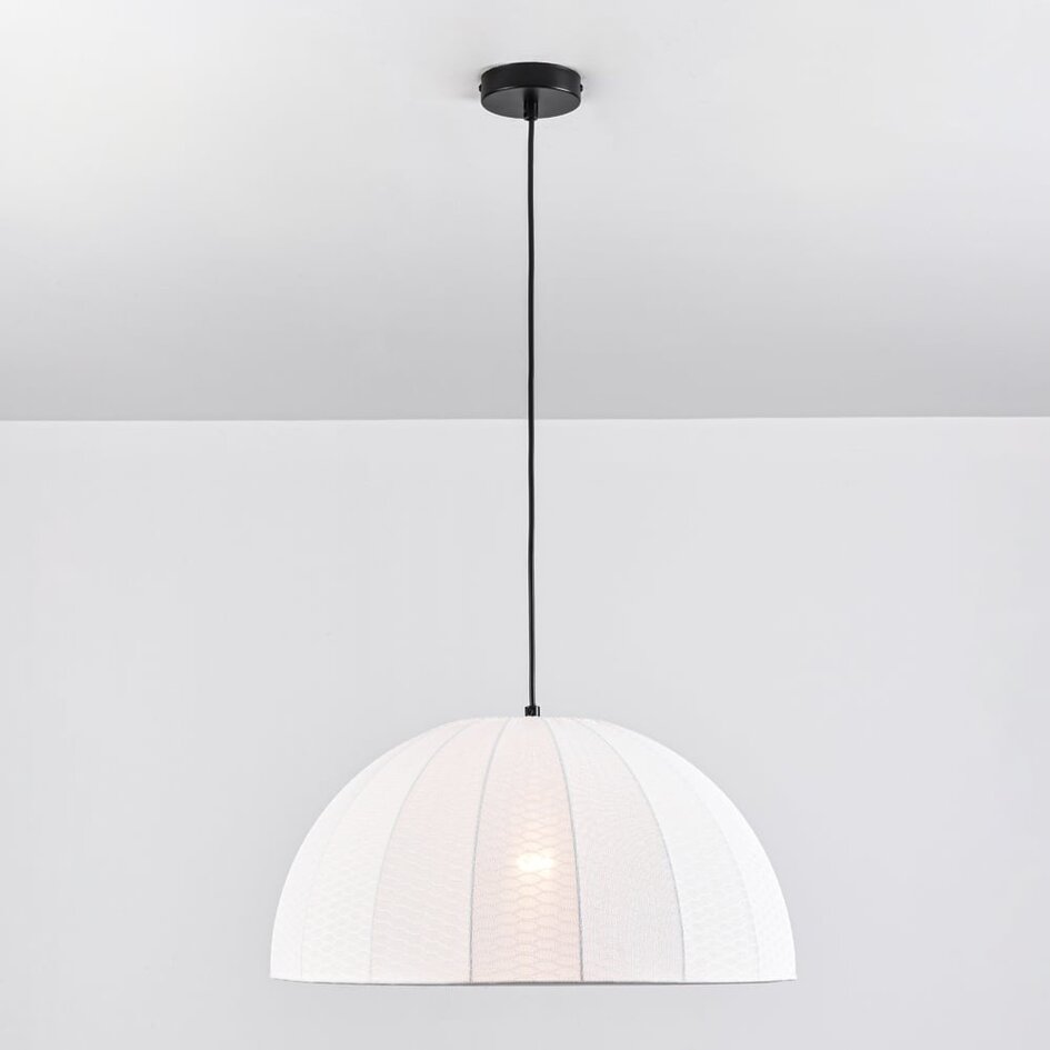 Design-Hängeleuchte aus Stoff - Karan