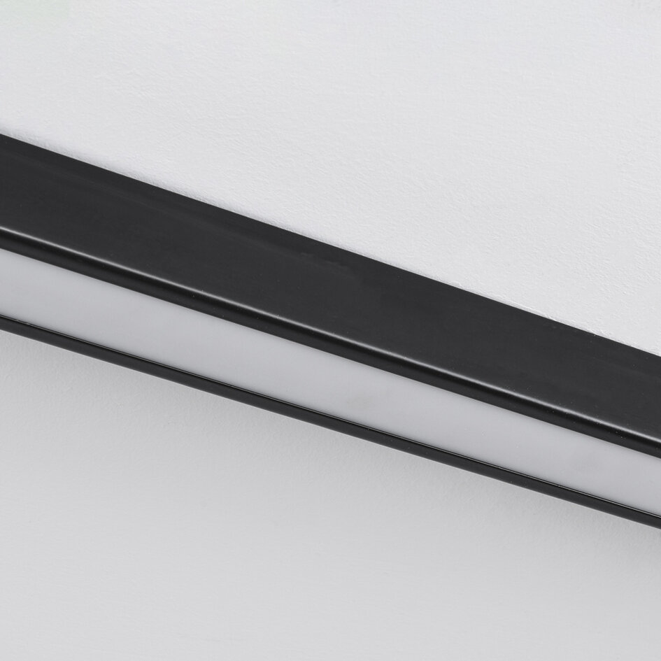 Deckenleuchte Xander mit integrierten LEDs - schwarz