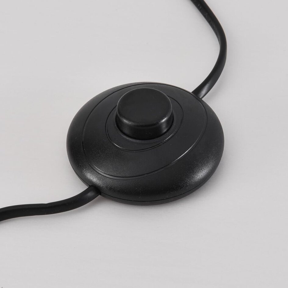 Verstellbare Stehleuchte mit natürlichem Lampenschirm - Bask