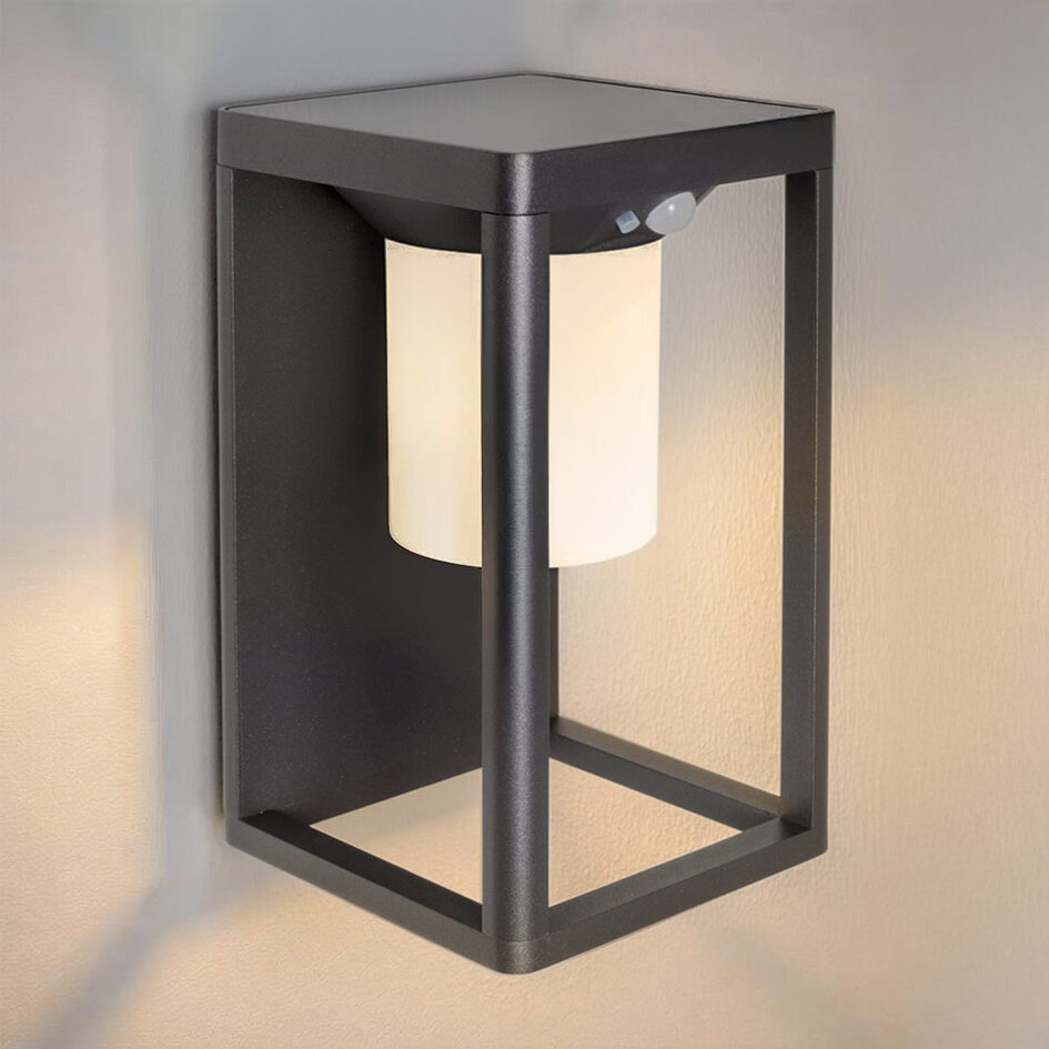 Solar-Wandleuchte mit Sensor - Bianca