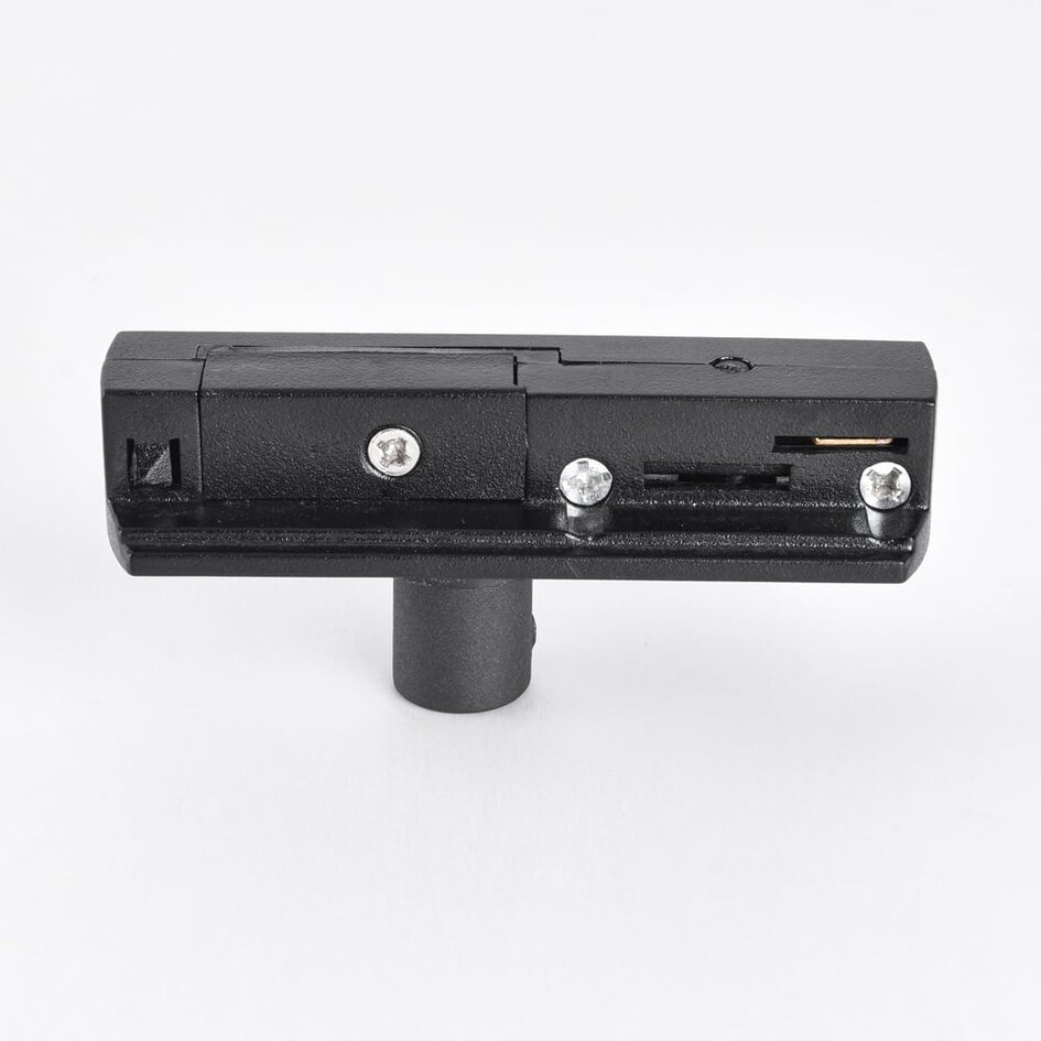 1-Phasen Schienenadapter für Hängelampe – Schwarz