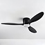 Deckenventilator Circo schwarz mit einstellbarer Farbtemperatur