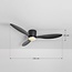 Deckenventilator Circo schwarz mit einstellbarer Farbtemperatur