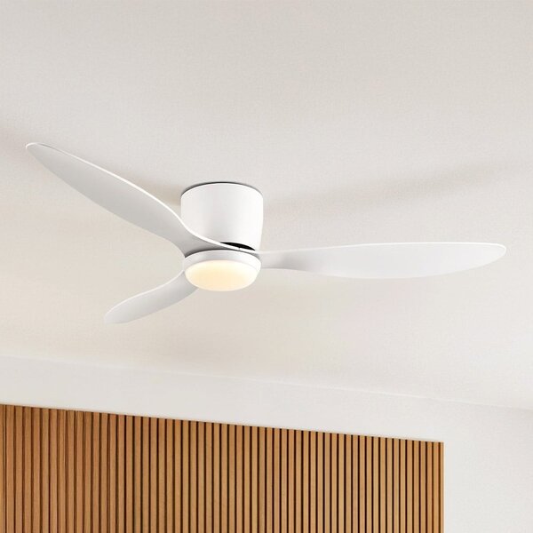 Deckenventilator Circo weiß mit einstellbarer Farbtemperatur